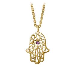 Gold Plated Silver Necklace Line SPE-91-GP